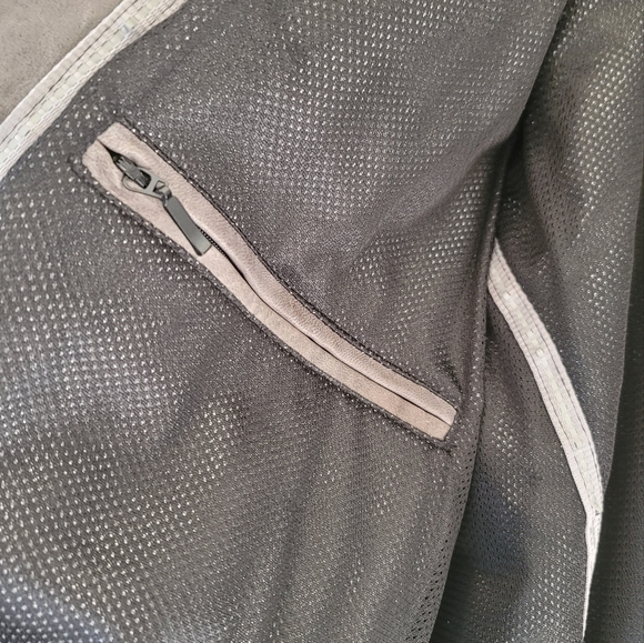 NWOT Wilson's Gray Black Distressed Genuine Leather Jacket Coat Size XXL - Picture 13 of 16